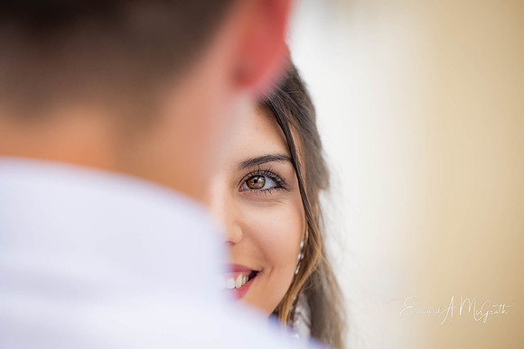 Bride Looking at Her Groom