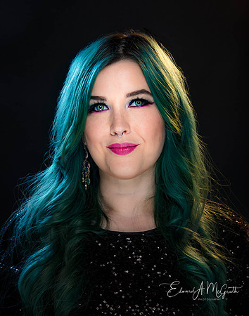 Studio Headshot With Gels